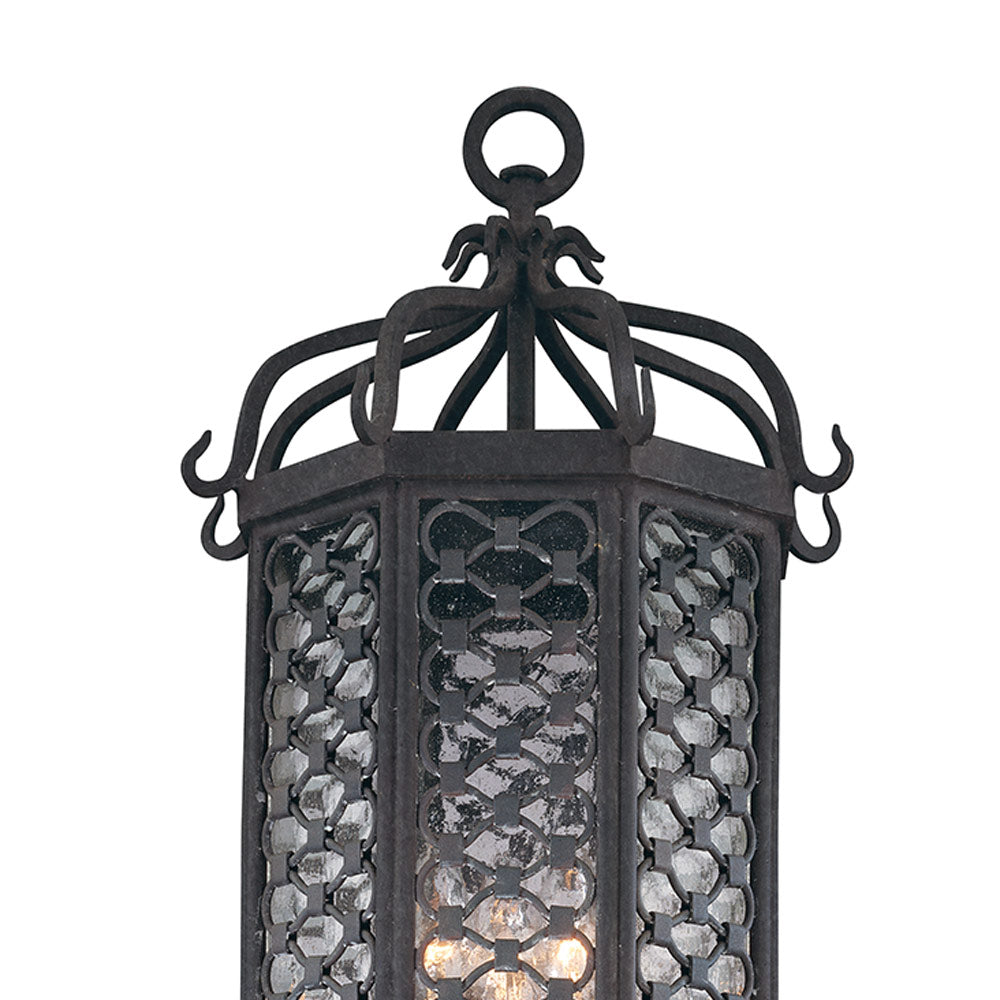 Los Olivos Outdoor Post Light in Detail.