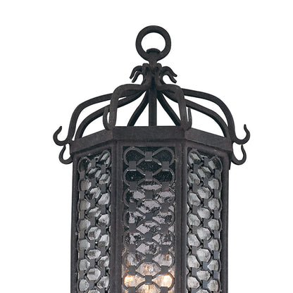 Los Olivos Outdoor Post Light in Detail.