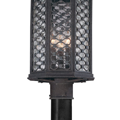 Los Olivos Outdoor Post Light in Detail.