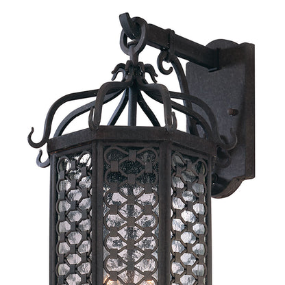 Los Olivos Outdoor Wall Light in Detail.