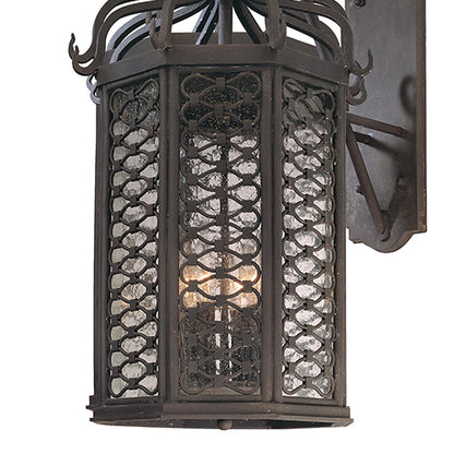 Los Olivos Outdoor Wall Light in Detail.