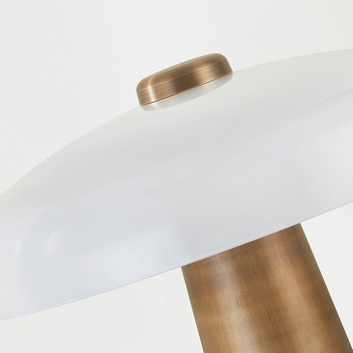 Lush Table Lamp in Detail.