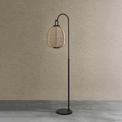 Maltby Outdoor LED Rechargeable Floor Lamp in Detail.