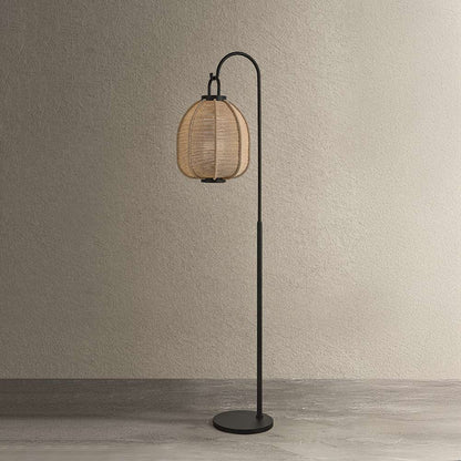 Maltby Outdoor LED Rechargeable Floor Lamp in Detail.