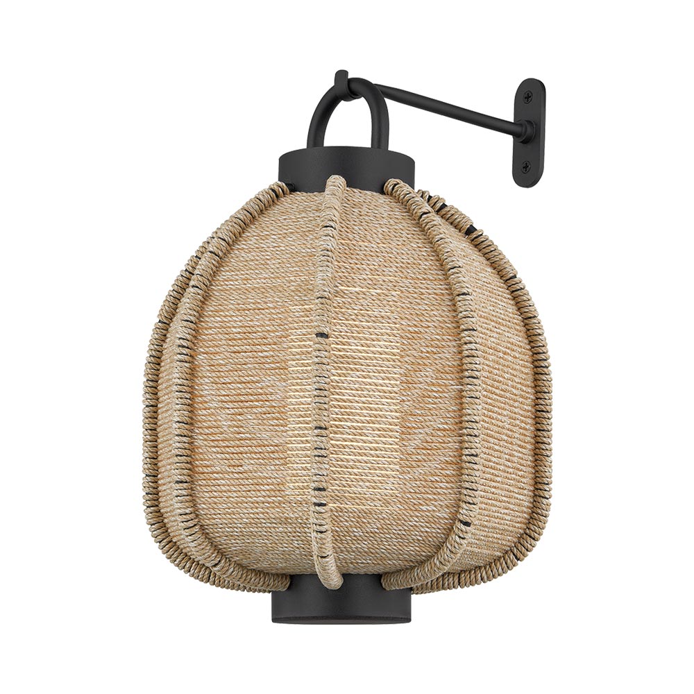 Maltby Outdoor LED Rechargeable Wall Light (16-Inch).