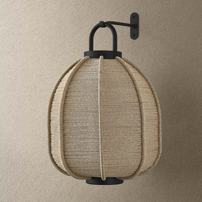 Maltby Outdoor LED Rechargeable Wall Light in Detail.