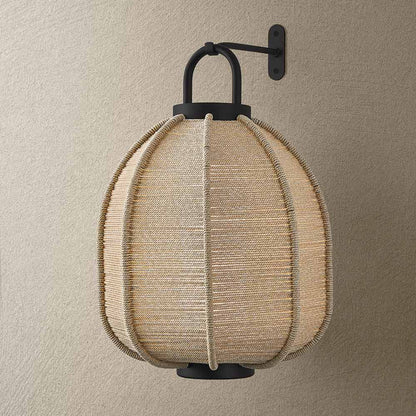 Maltby Outdoor LED Rechargeable Wall Light in Detail.