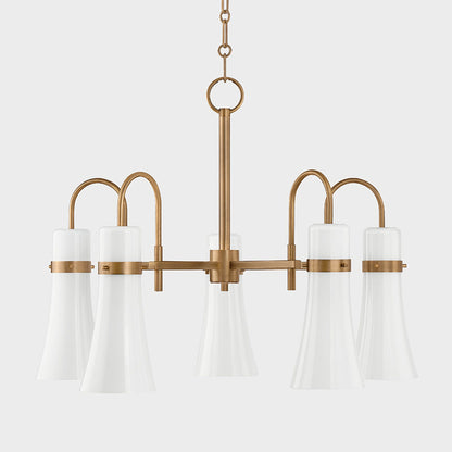 Maple Chandelier in Detail.