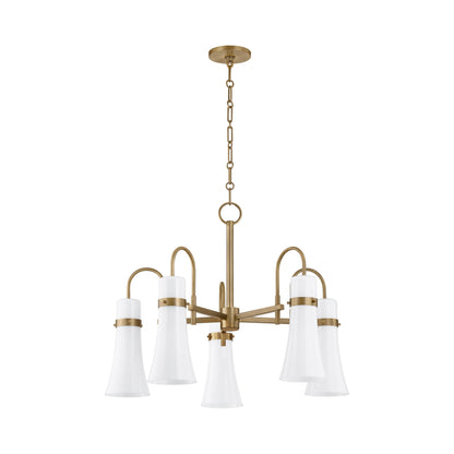 Maple Chandelier in Detail.