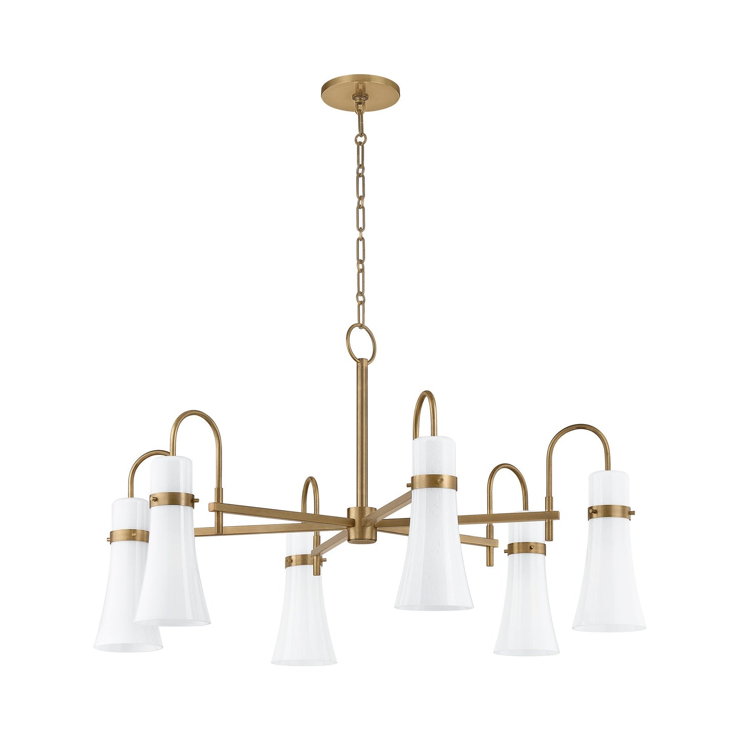 Maple Chandelier in Detail.