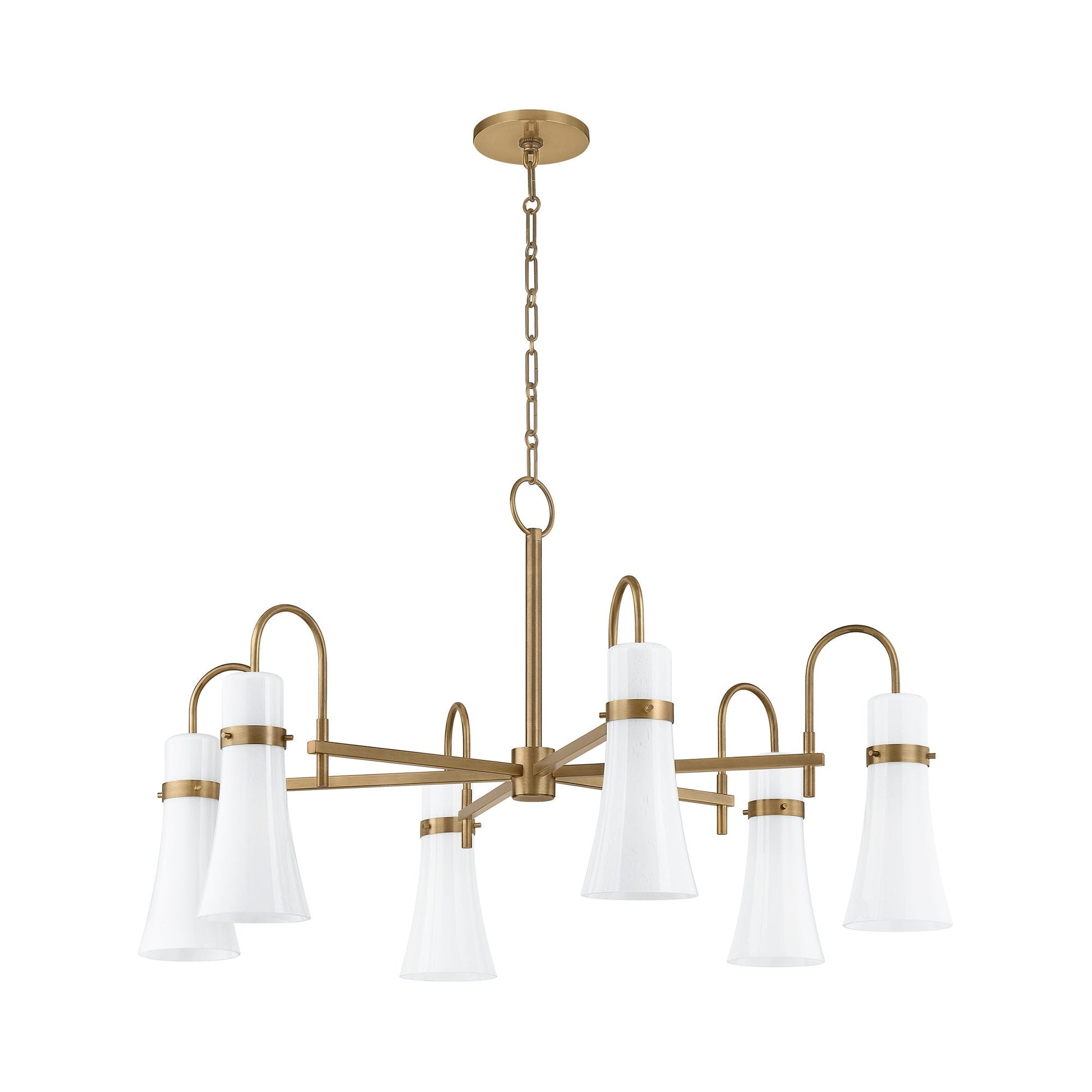 Maple Chandelier in Detail.