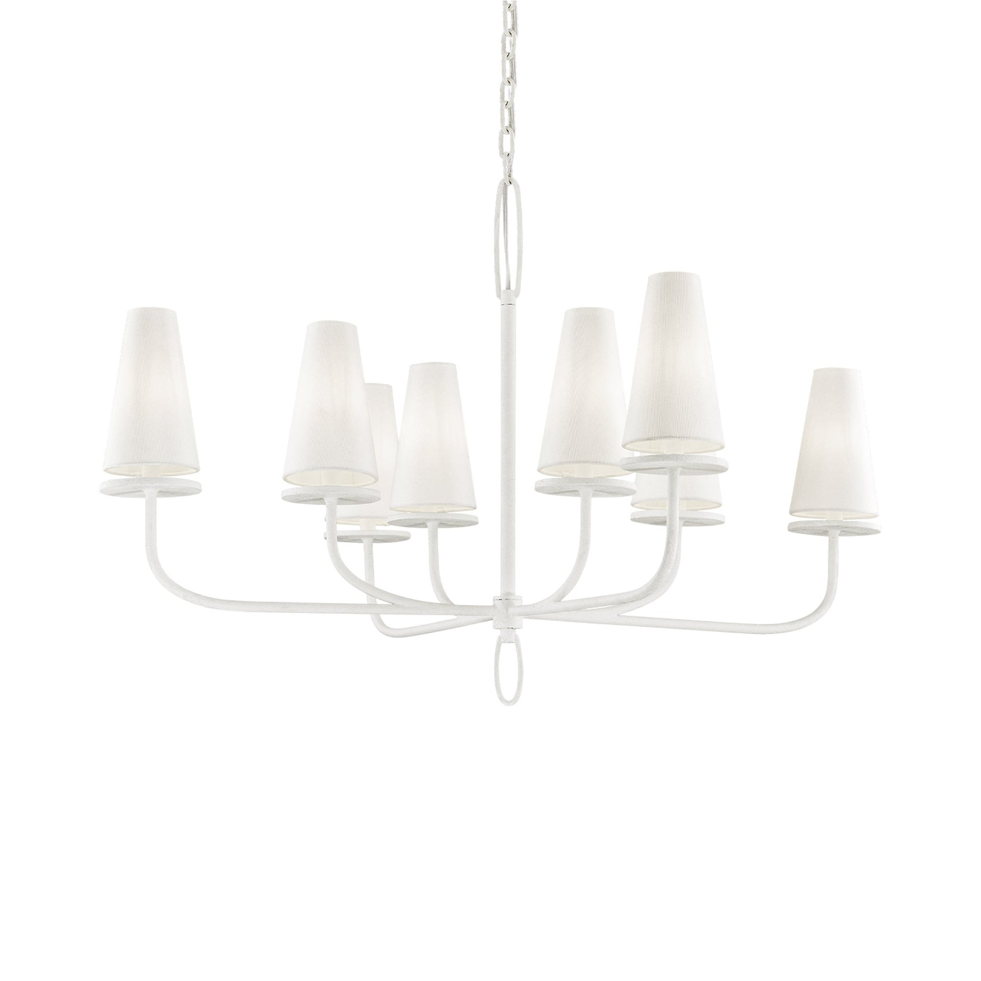 Marcel Chandelier in Gesso White.