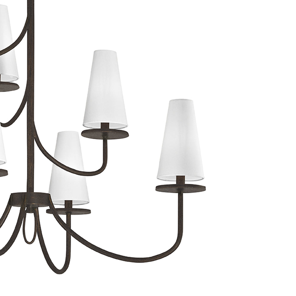 Marcel Multi Light Chandelier in Detail.