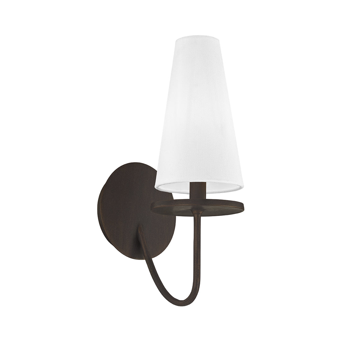 Marcel Wall Light in Textured Bronze (1-Light).