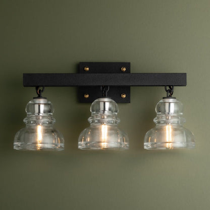 Menlo Park Bath Vanity Light in Detail.