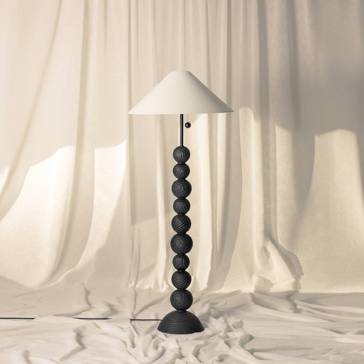 Miela Floor Lamp in Detail.