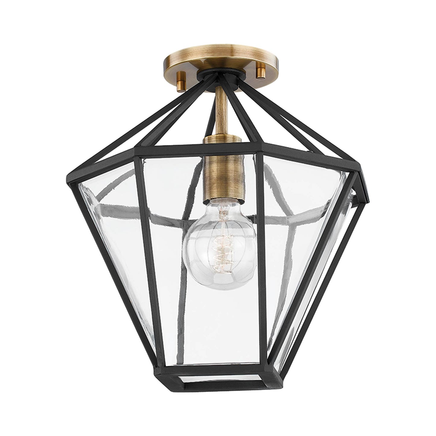 Moss Semi Flush Mount Ceiling Light.