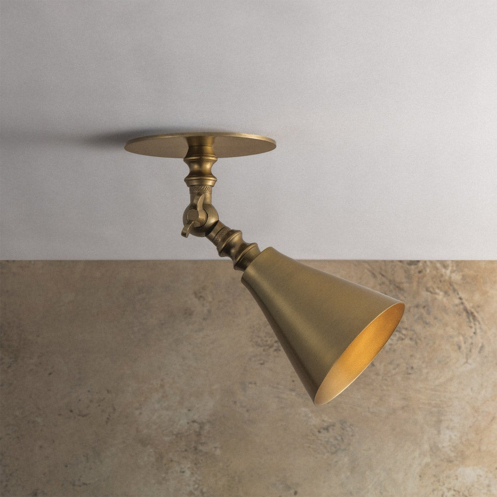 Necessity Flush Mount Ceiling Light in Detail.