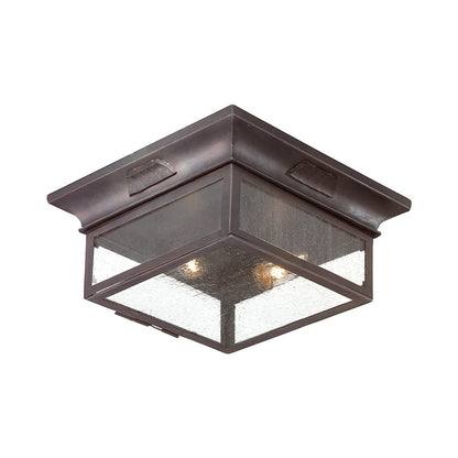 Newton Outdoor Flush Mount Ceiling Light.