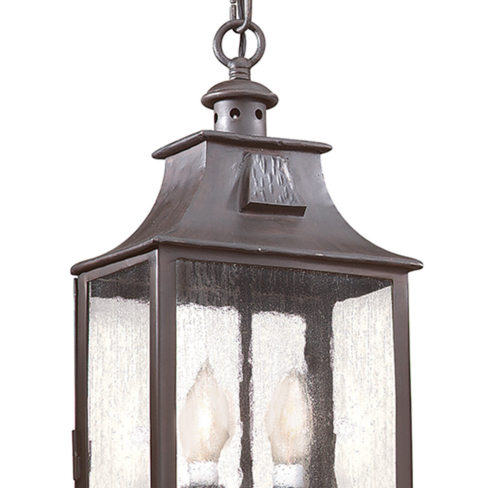 Newton Outdoor Pendant Light in Detail.