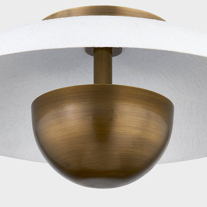 Noah LED Flush Mount Ceiling Light in Detail.