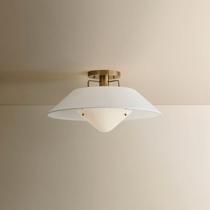 Otto Flush Mount Ceiling Light in Detail.