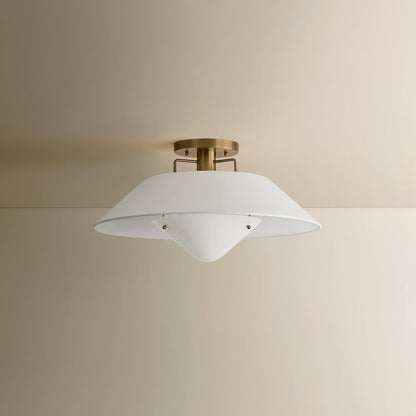 Otto Flush Mount Ceiling Light in Detail.
