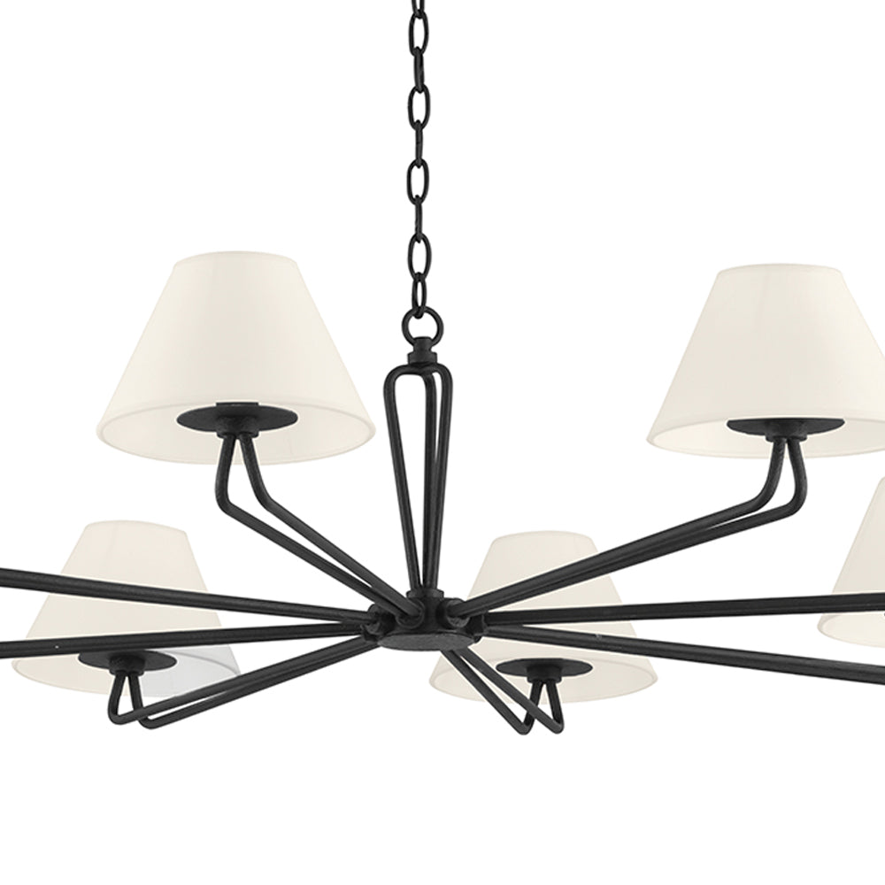 Ozias Chandelier in Detail.