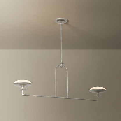 Pacific LED Linear Chandelier in Detail.