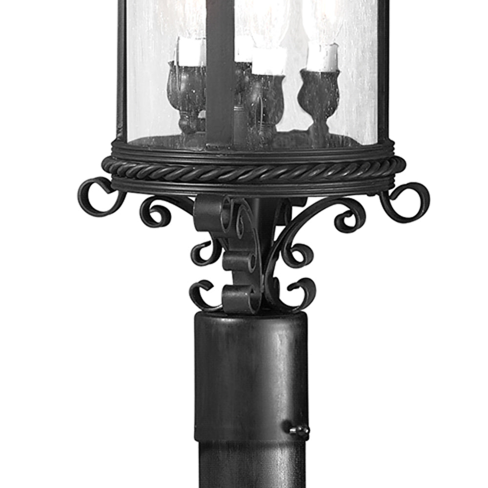 Pamplona Outdoor Post Light in Detail.