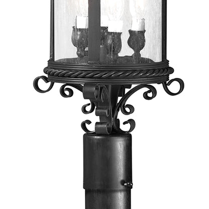 Pamplona Outdoor Post Light in Detail.