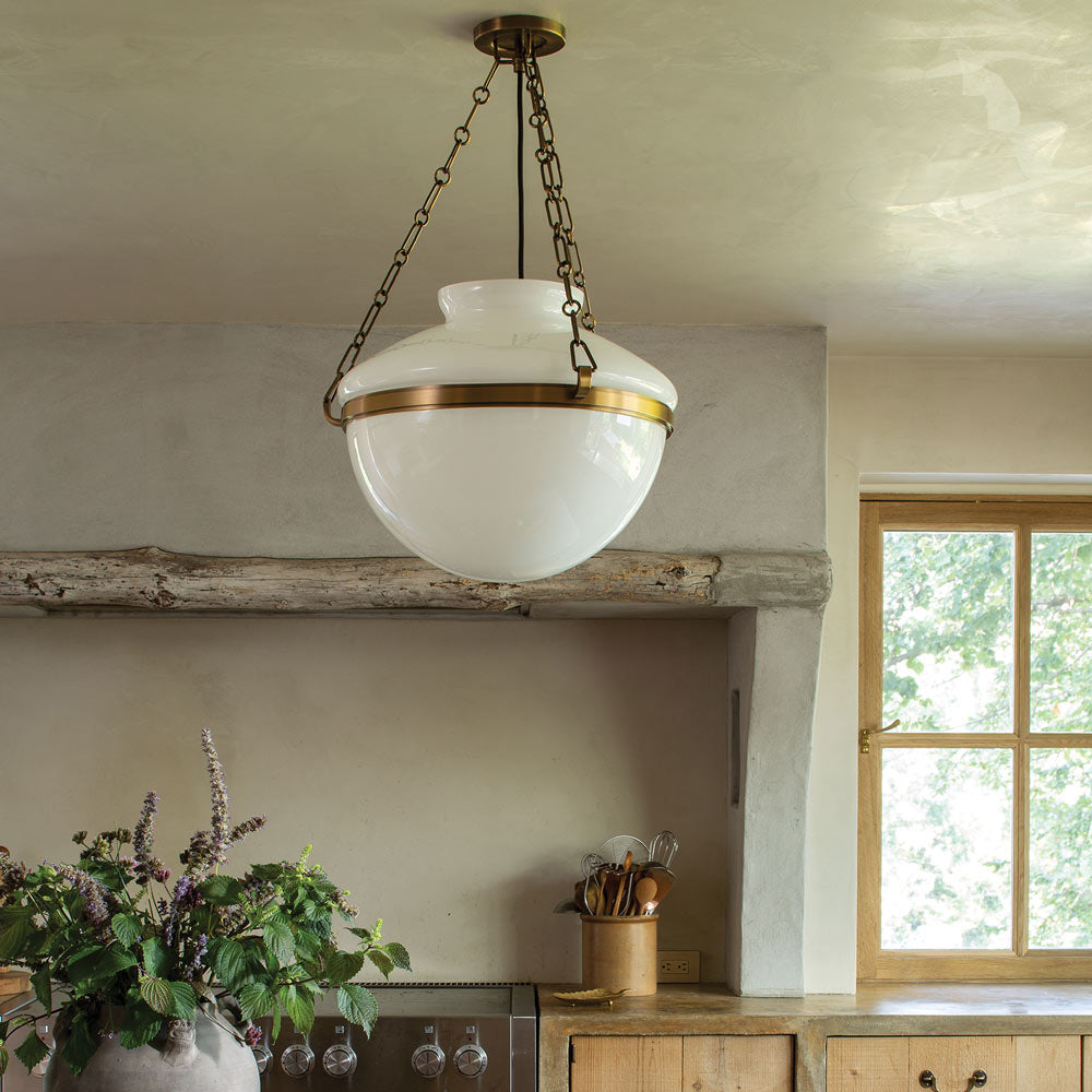 Paradigm Pendant Light in kitchen.
