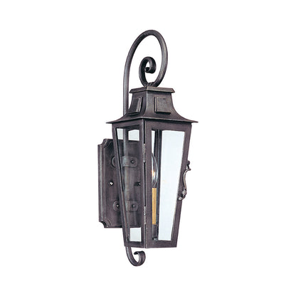 Parisian Square Outdoor Wall Light (1-Light).