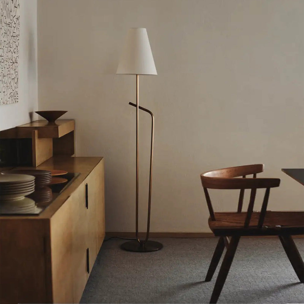 Pearce Floor Lamp in living room.