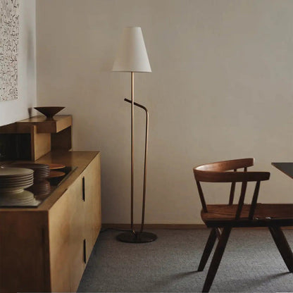 Pearce Floor Lamp in living room.