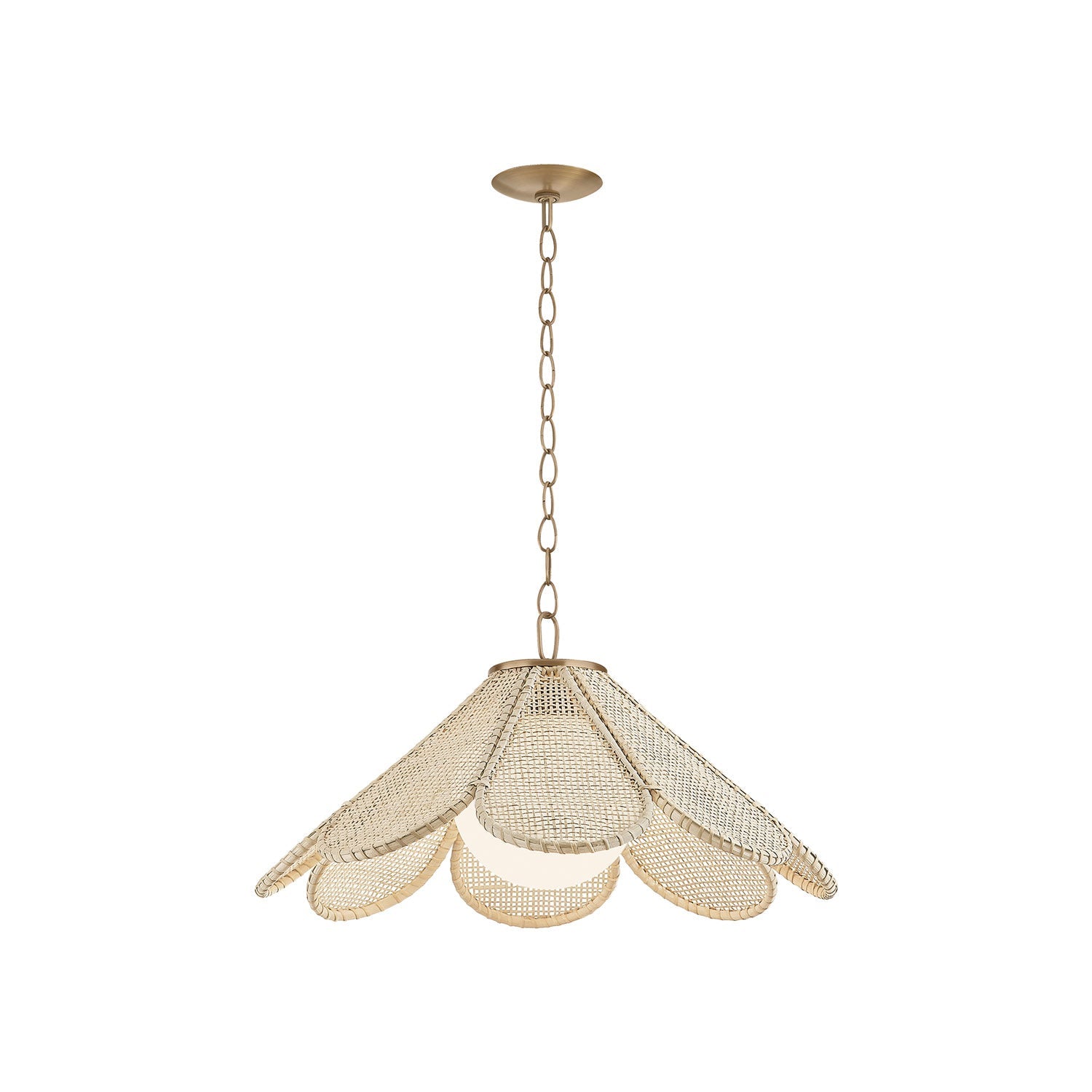 Petal Pendant Light (24-Inch).
