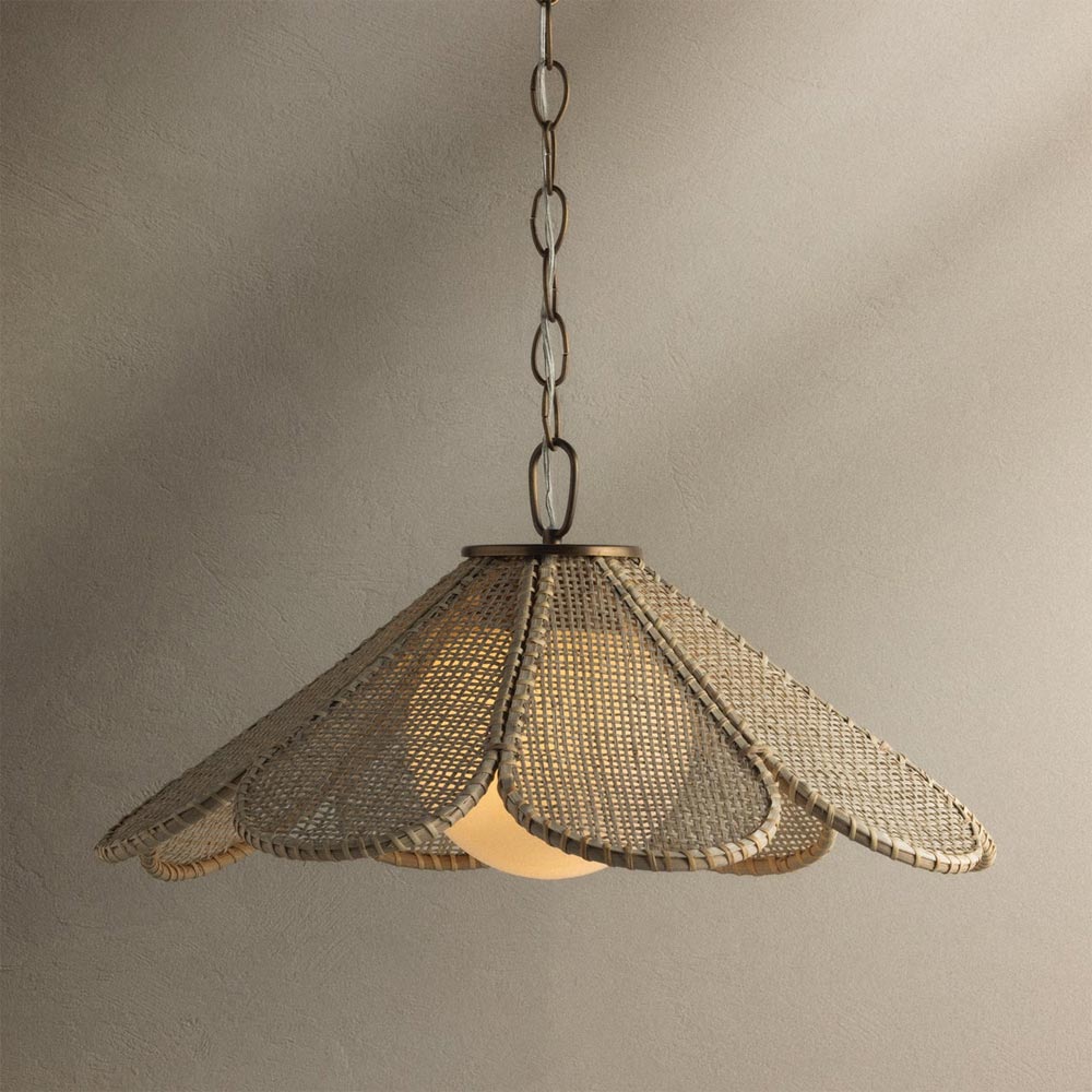 Petal Pendant Light in Detail.