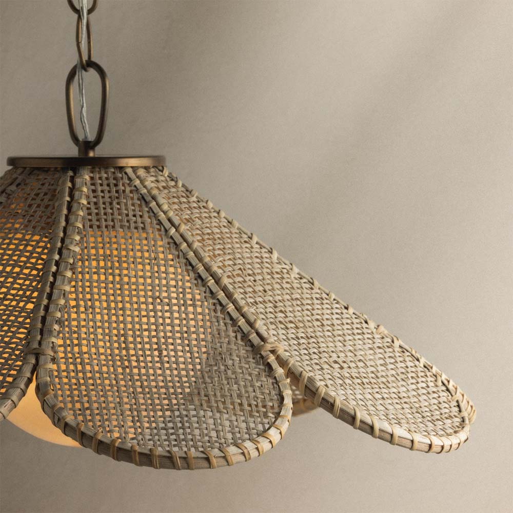 Petal Pendant Light in Detail.