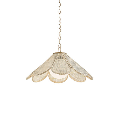 Petal Pendant Light in Detail.