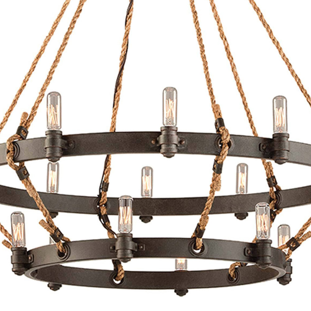 Pike Place Chandelier in Detail.