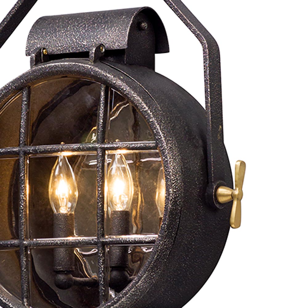 Point Lookout Outdoor Wall Light in Detail.