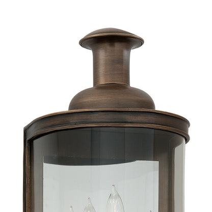 Pullman Outdoor Wall Light in Detail.