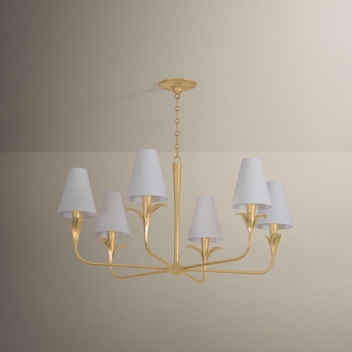 Quill Chandelier in Detail.