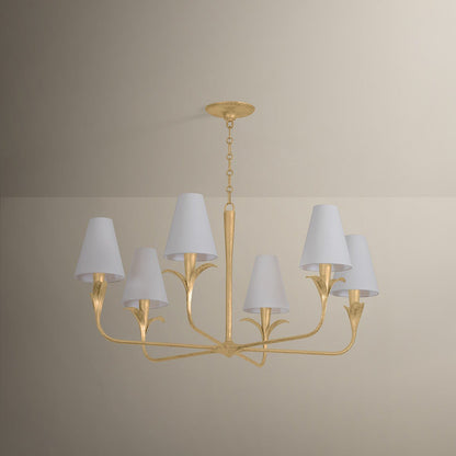 Quill Chandelier in Detail.