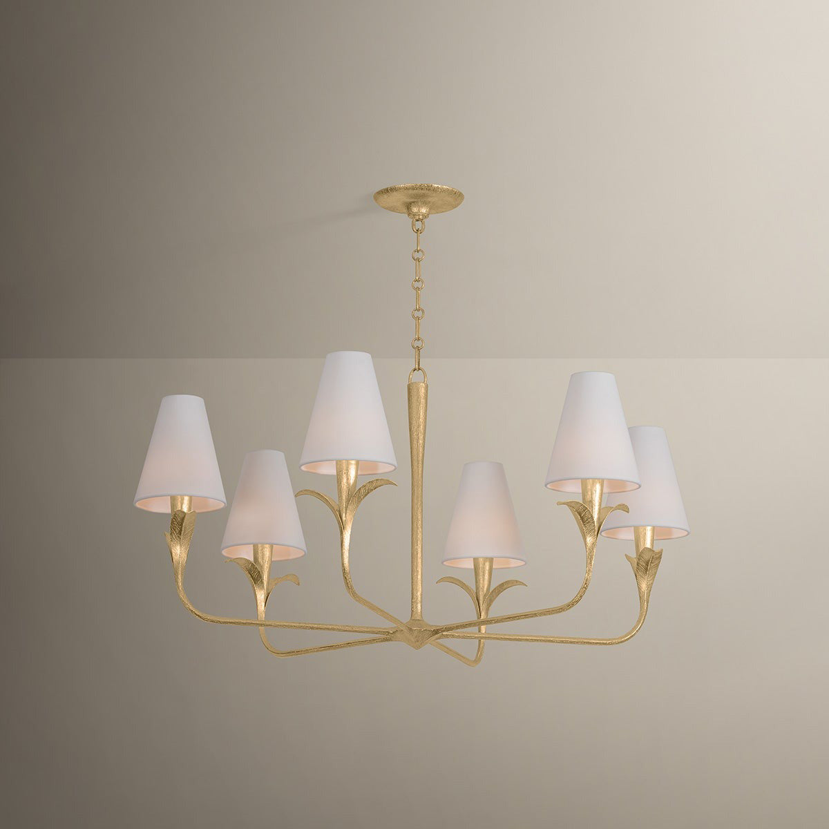 Quill Chandelier in Detail.