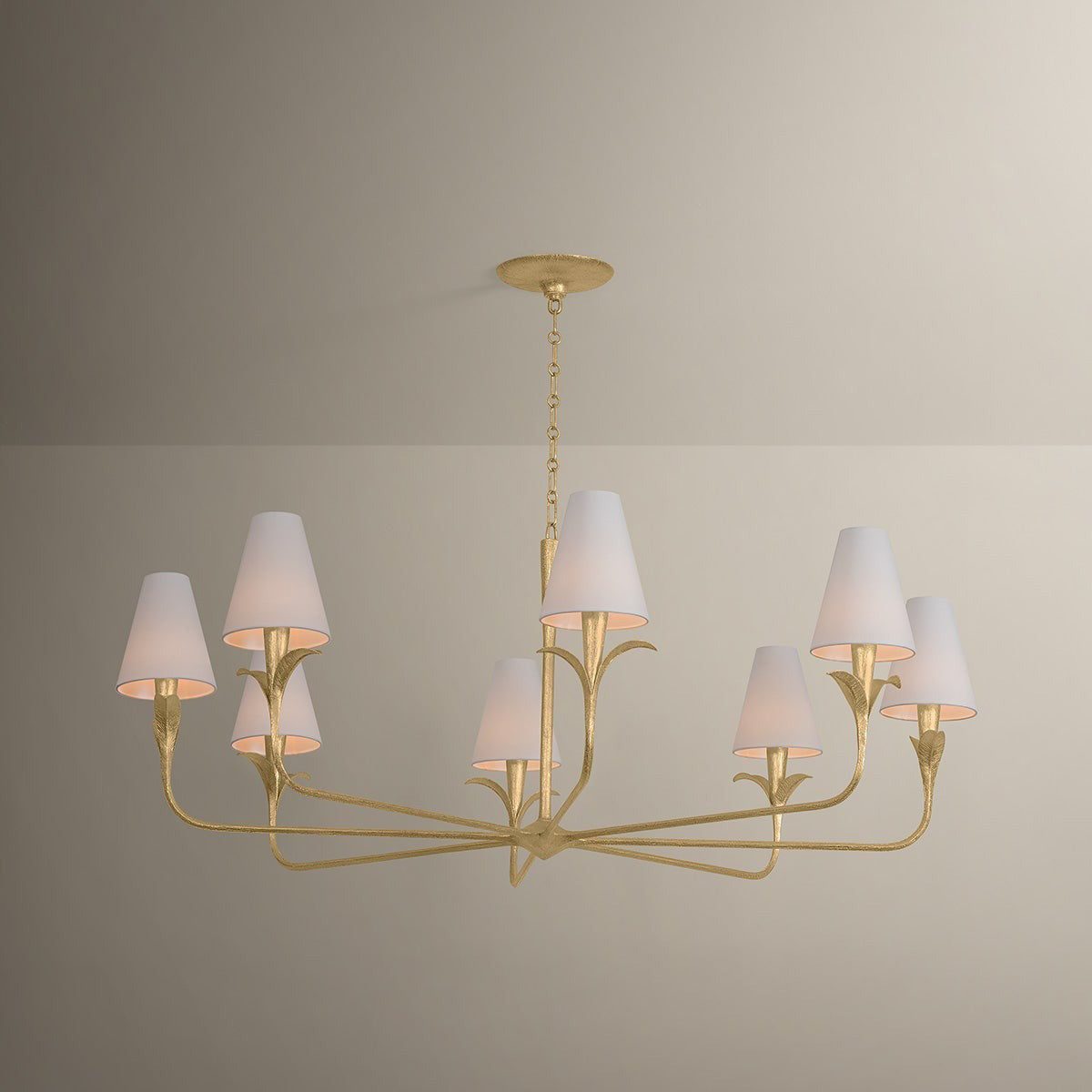 Quill Chandelier in Detail.