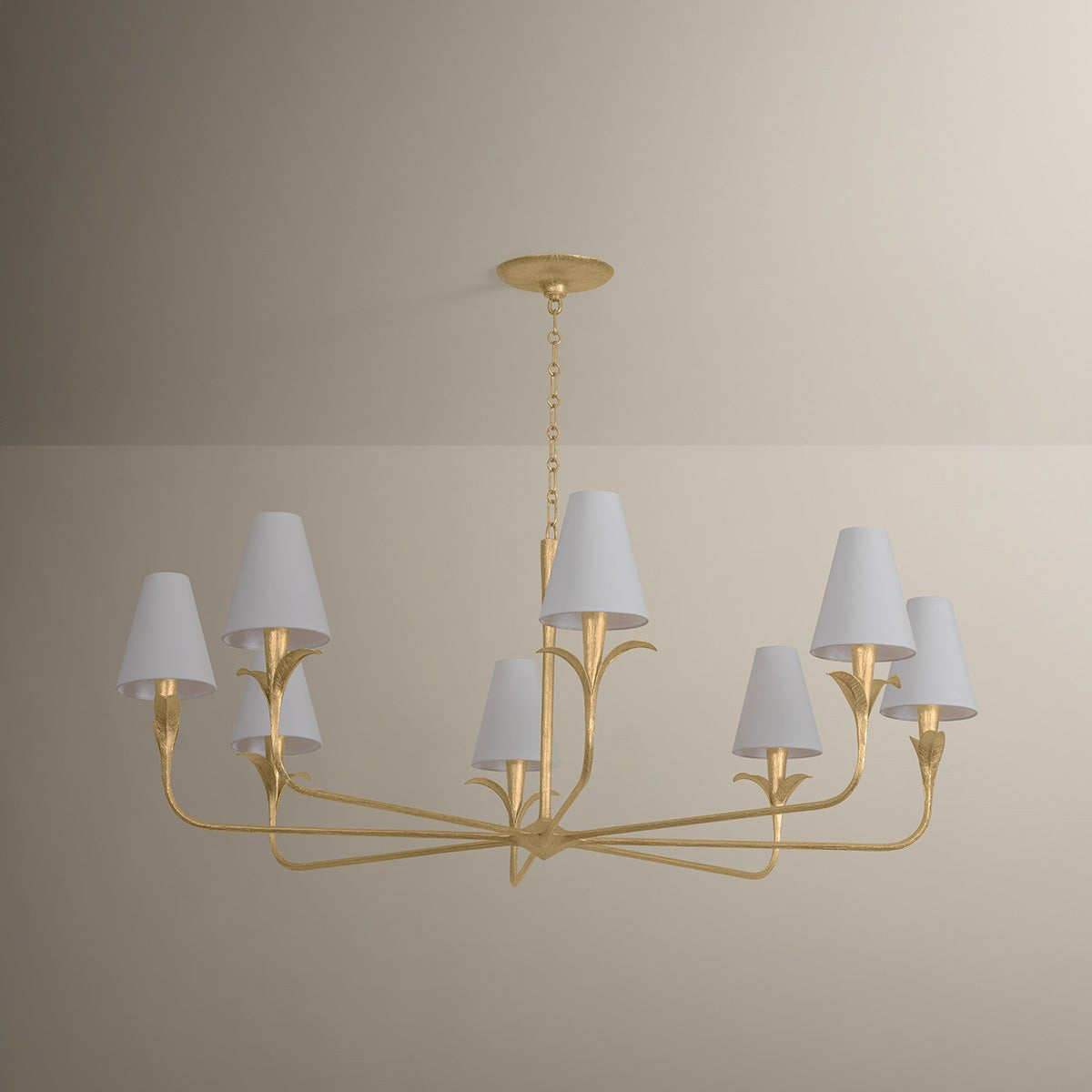 Quill Chandelier in Detail.