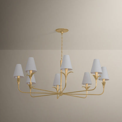 Quill Chandelier in Detail.