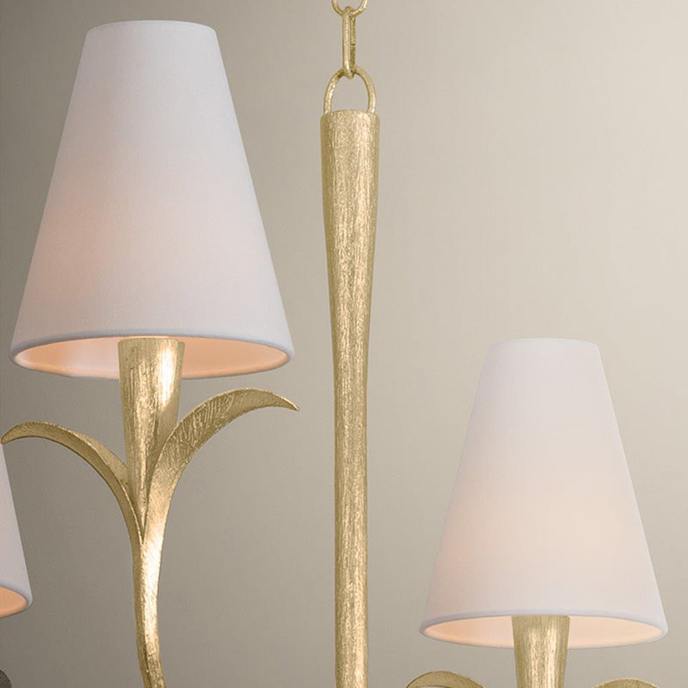 Quill Chandelier in Detail.