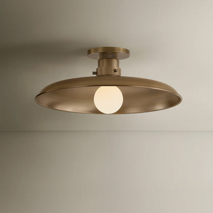 Rainhill Semi Flush Mount Ceiling Light in Detail.